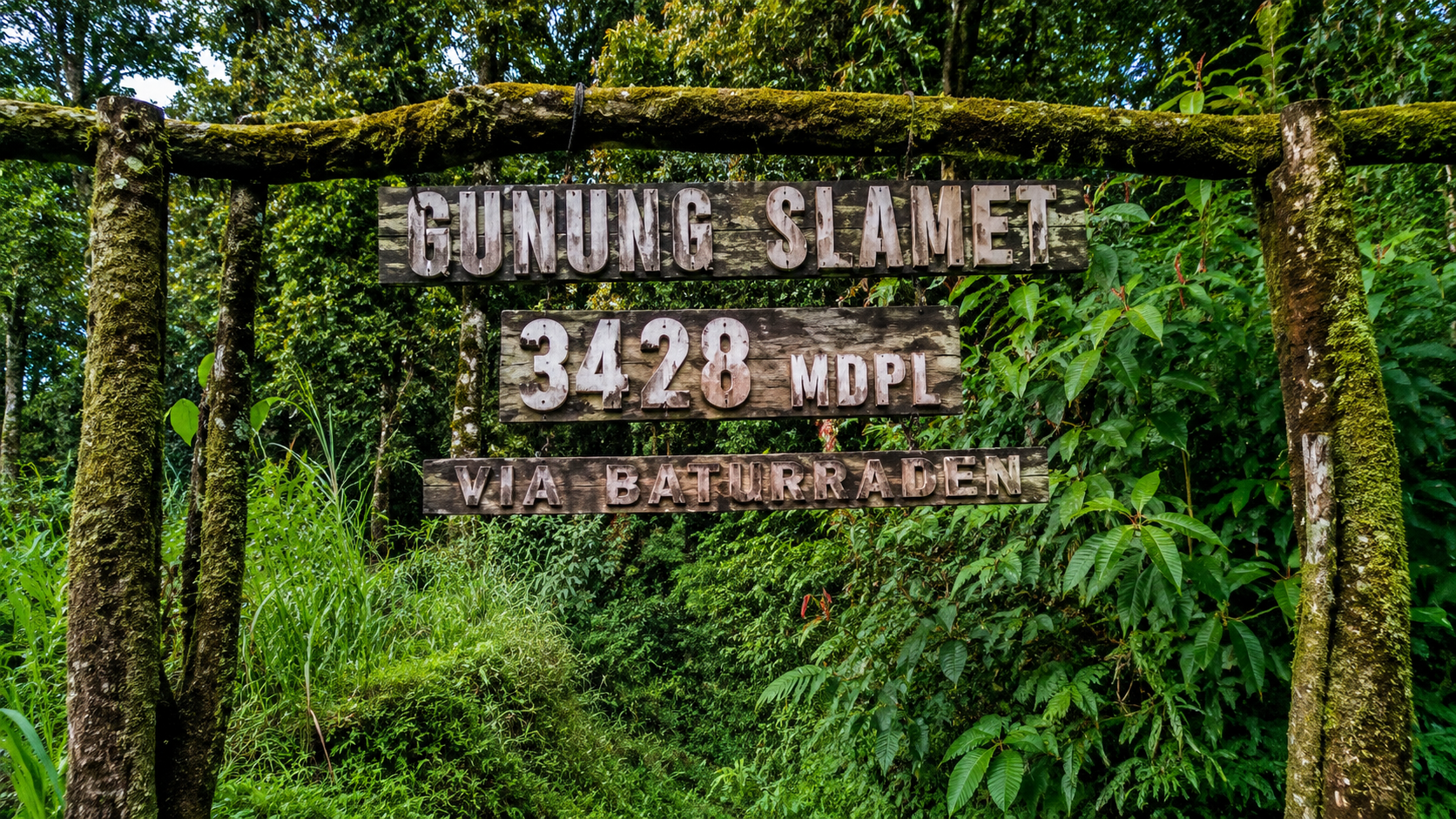 Jalur Pendakian Gunung Slamet
